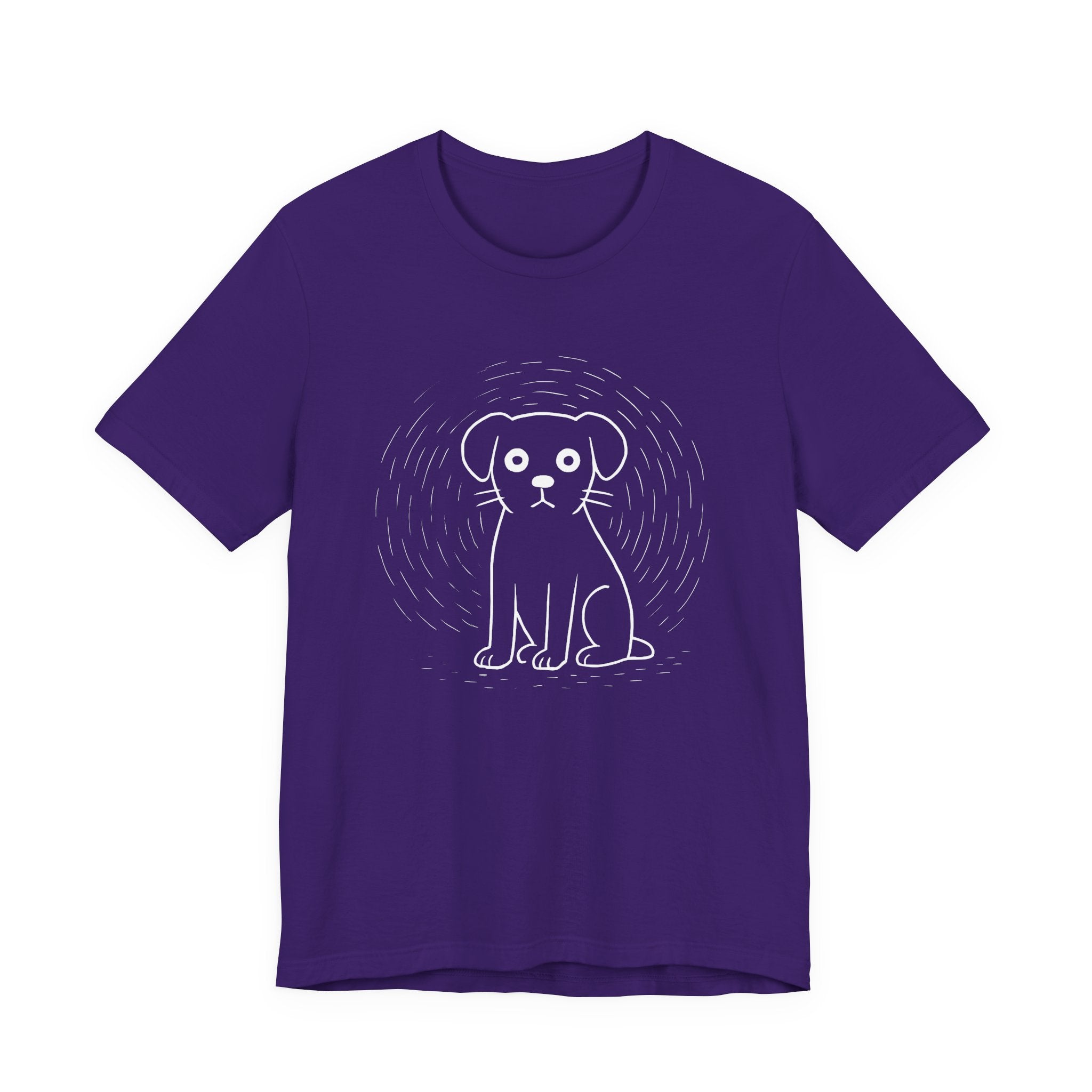 Minimal line dog Tee