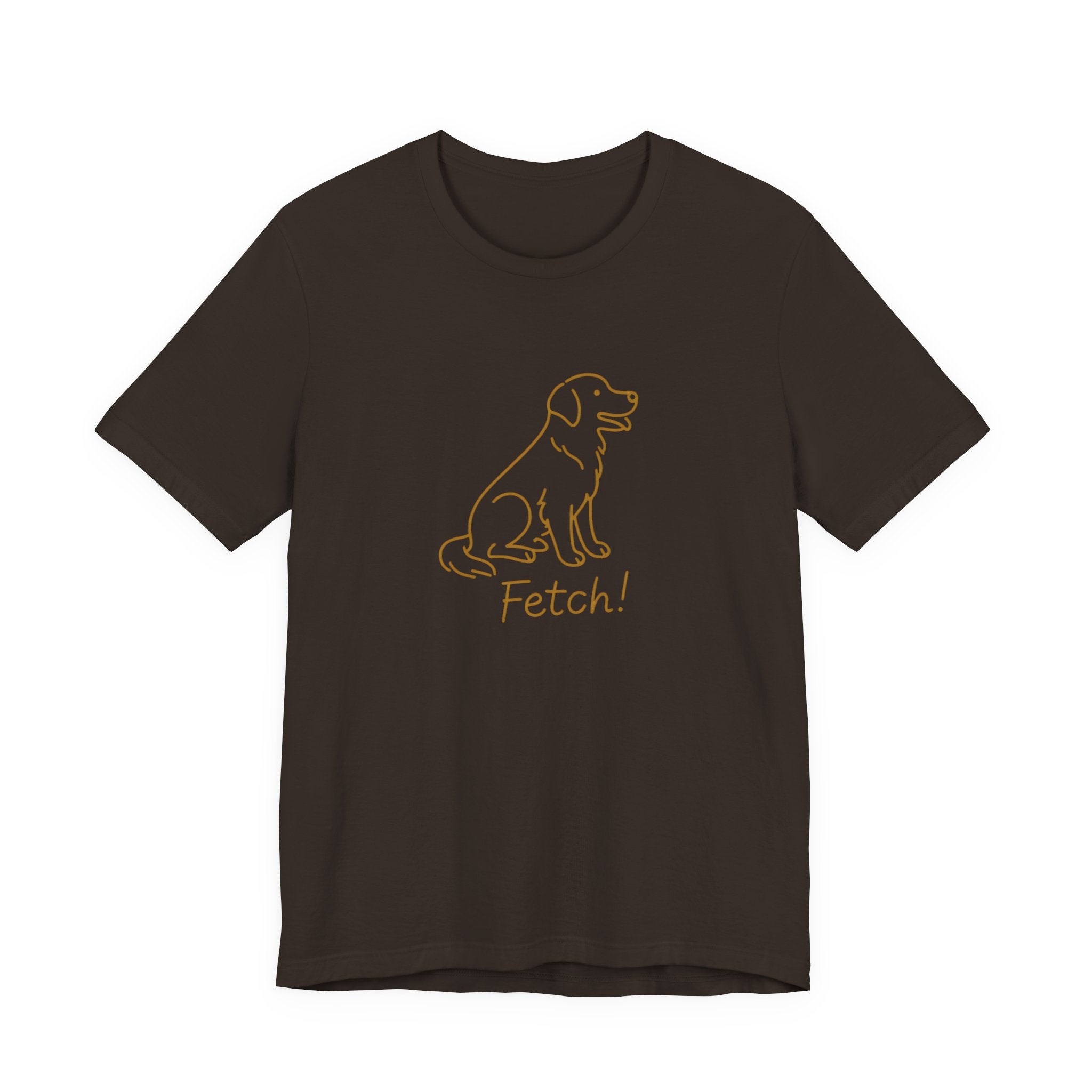 Line art Labrador Fetch! Tee