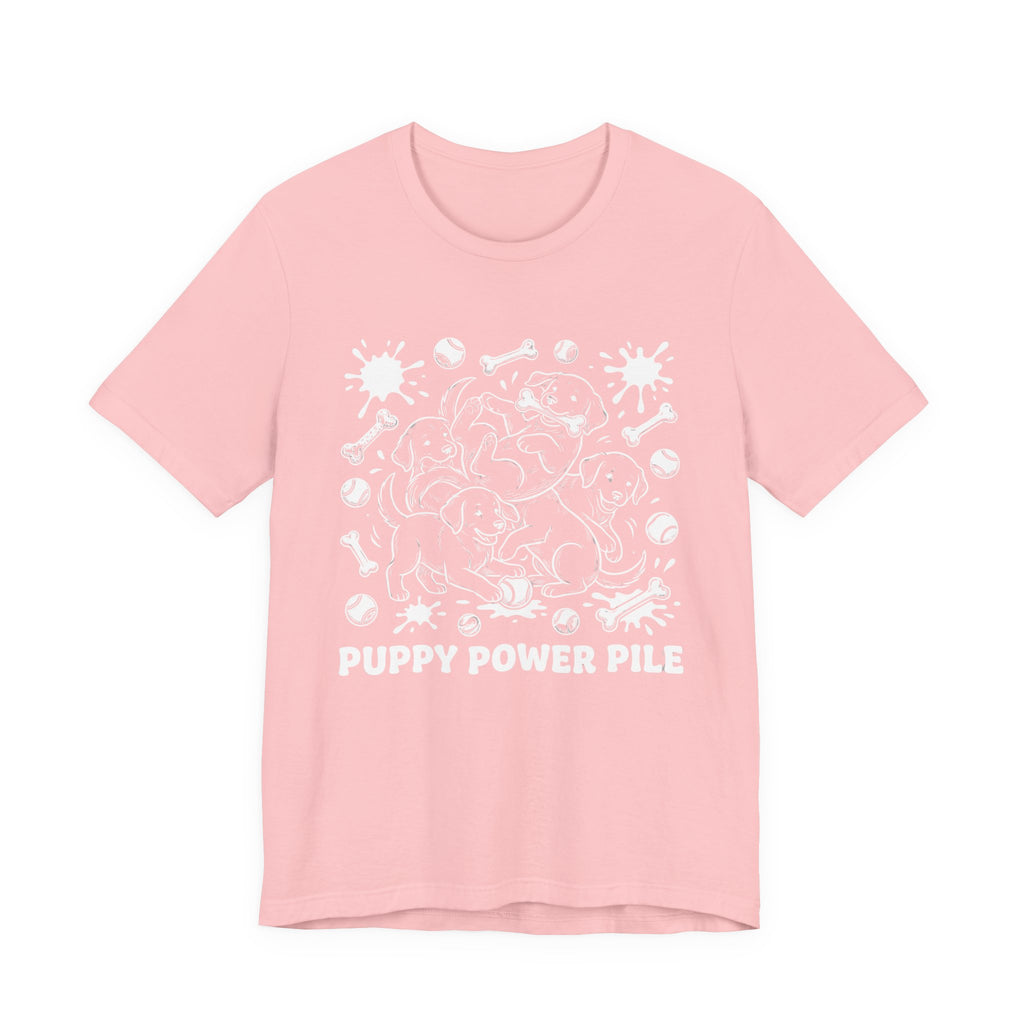Puppy Power Pile Tee