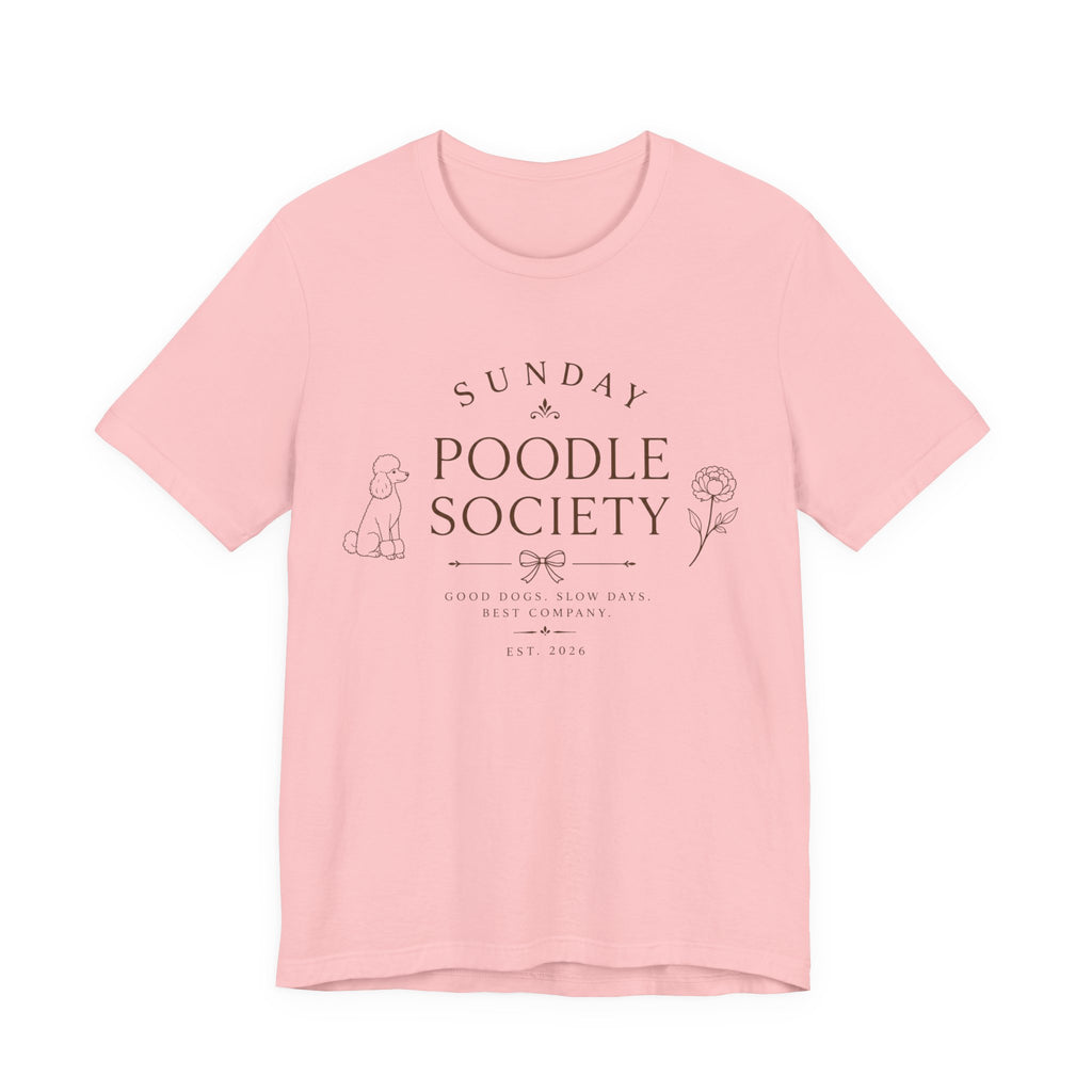 Sunday Poodle Society Tee
