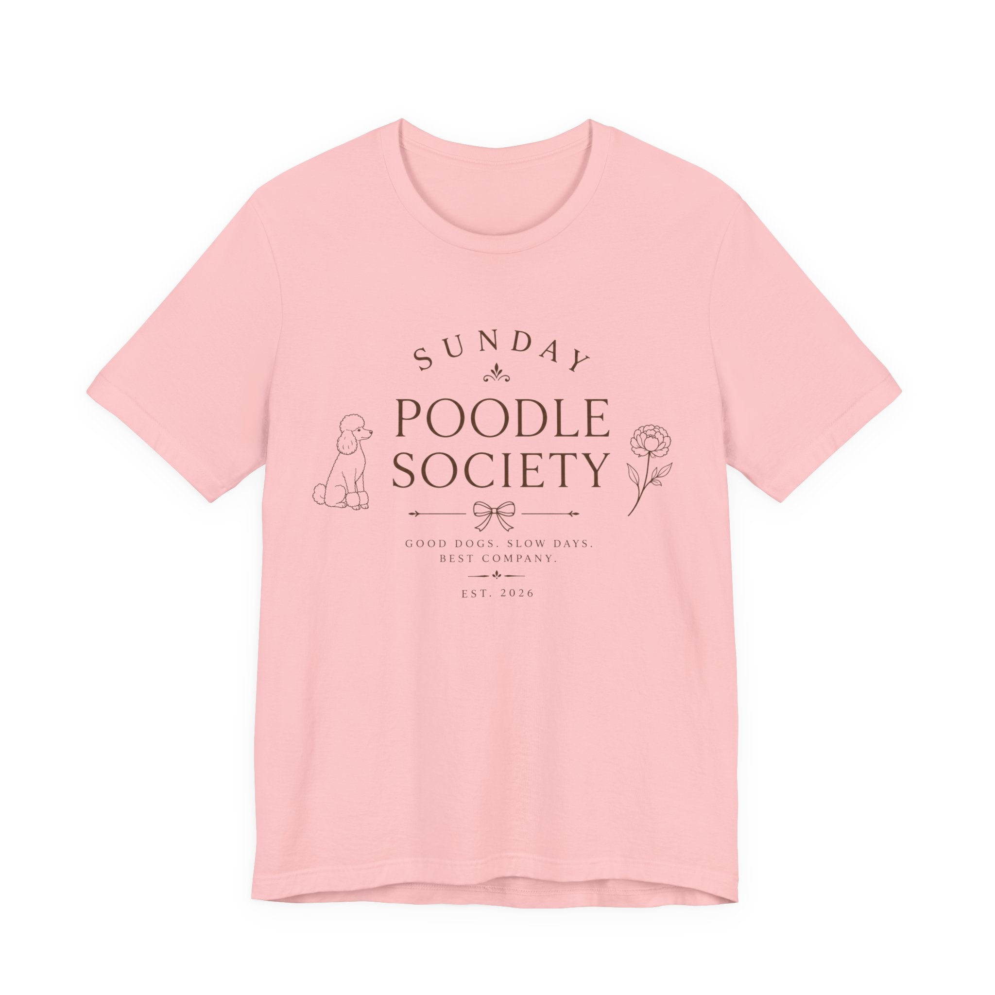 Sunday Poodle Society Tee