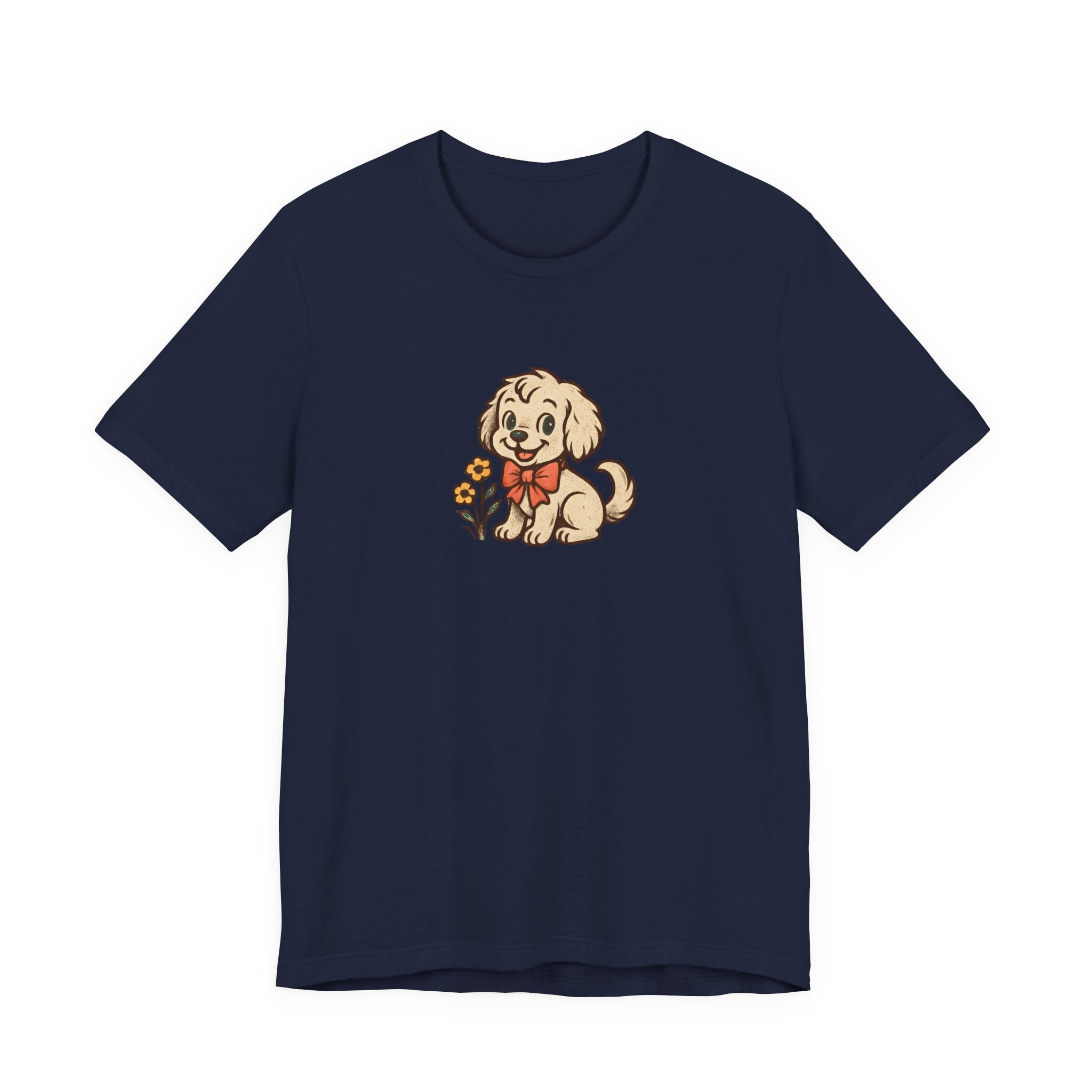 Retro Cute Puppy Dog Tee