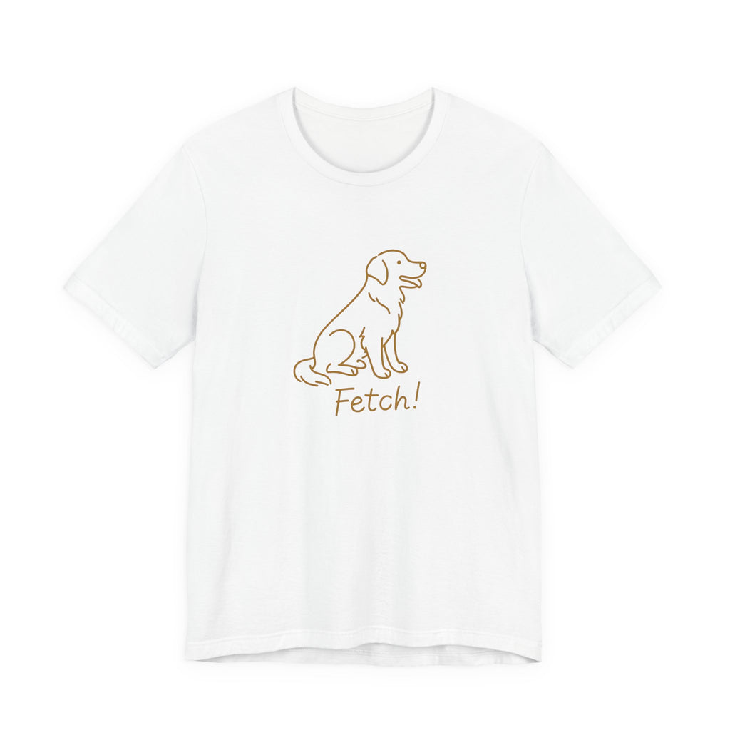 Line art Labrador Fetch! Tee