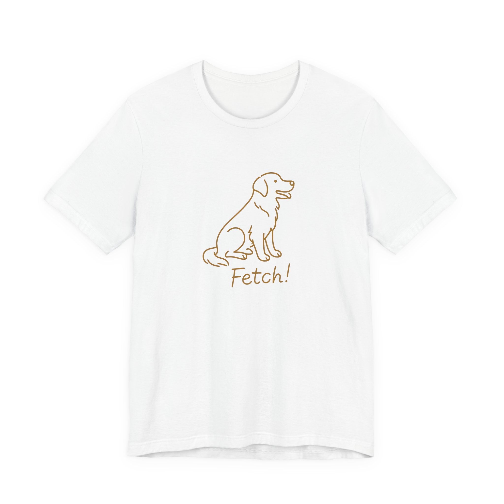 Line art Labrador Fetch! Tee