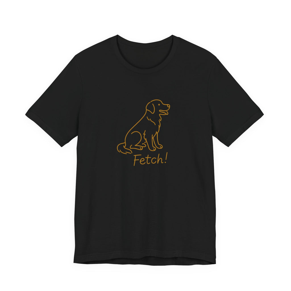 Line art Labrador Fetch! Tee