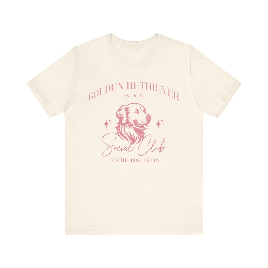 Golden Retriever Social Club Tee