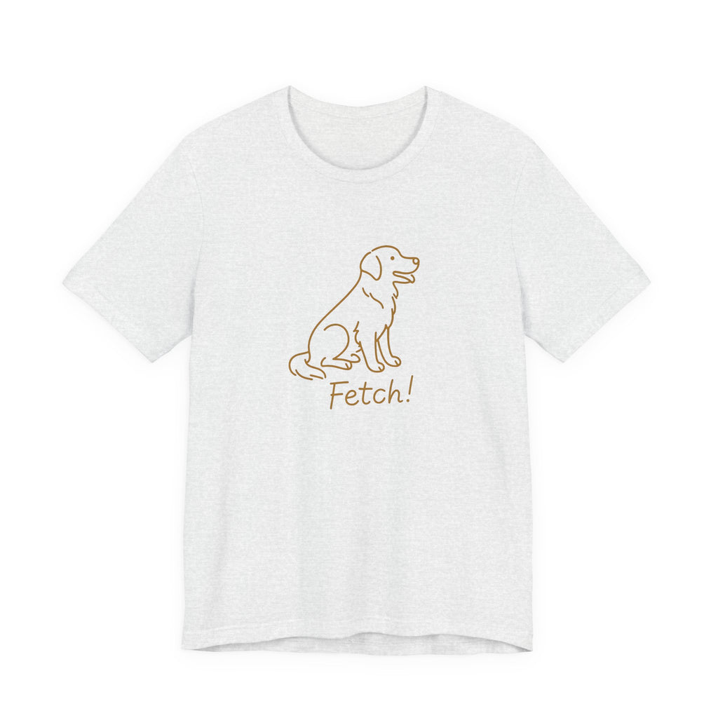Line art Labrador Fetch! Tee