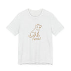 Line art Labrador Fetch! Tee