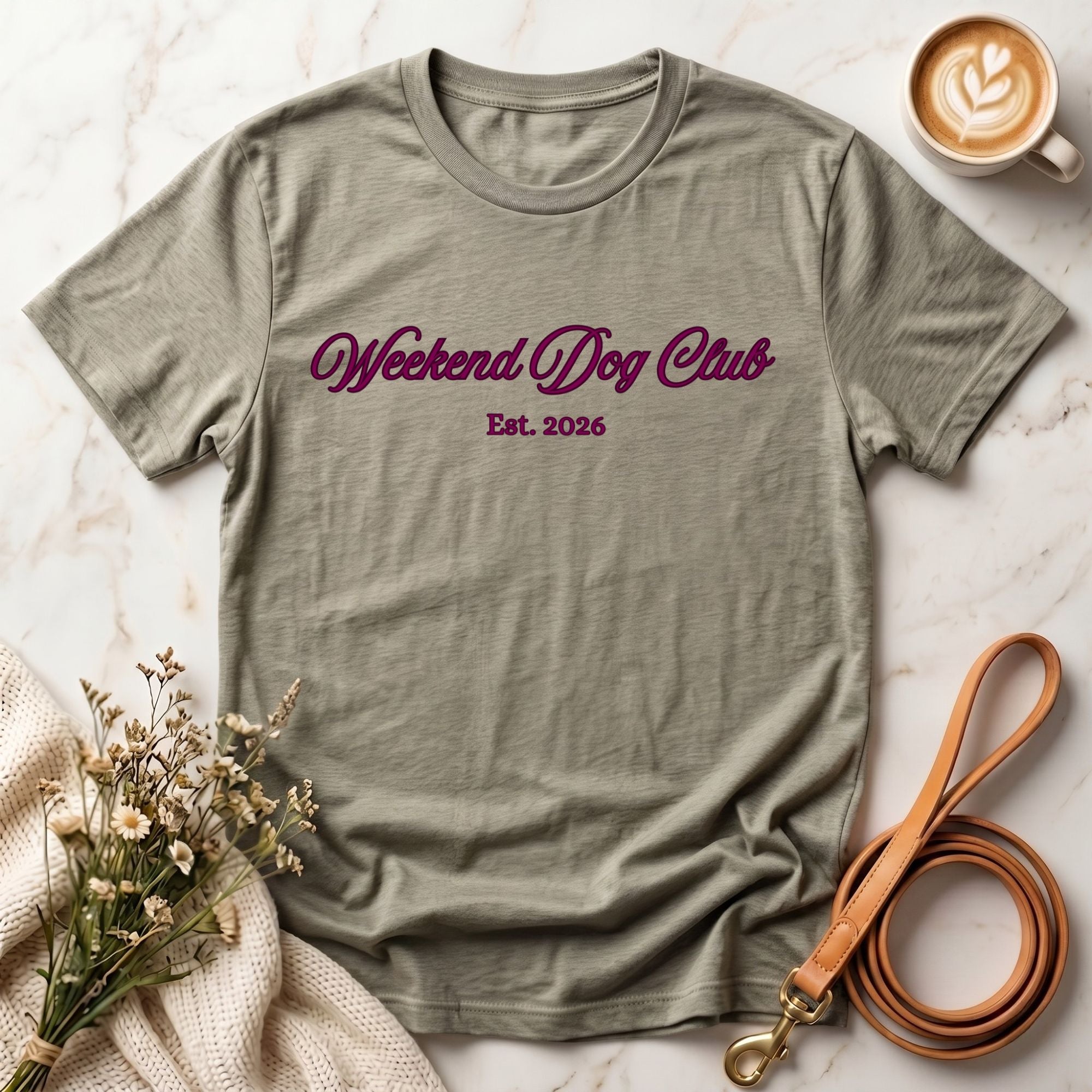 Weekend Dog Club Tee