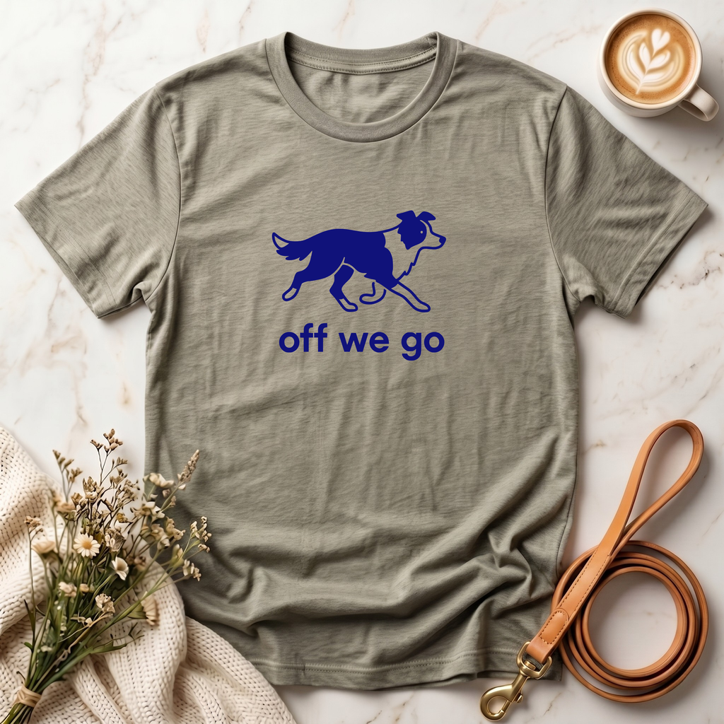 Off we go Collie Tee