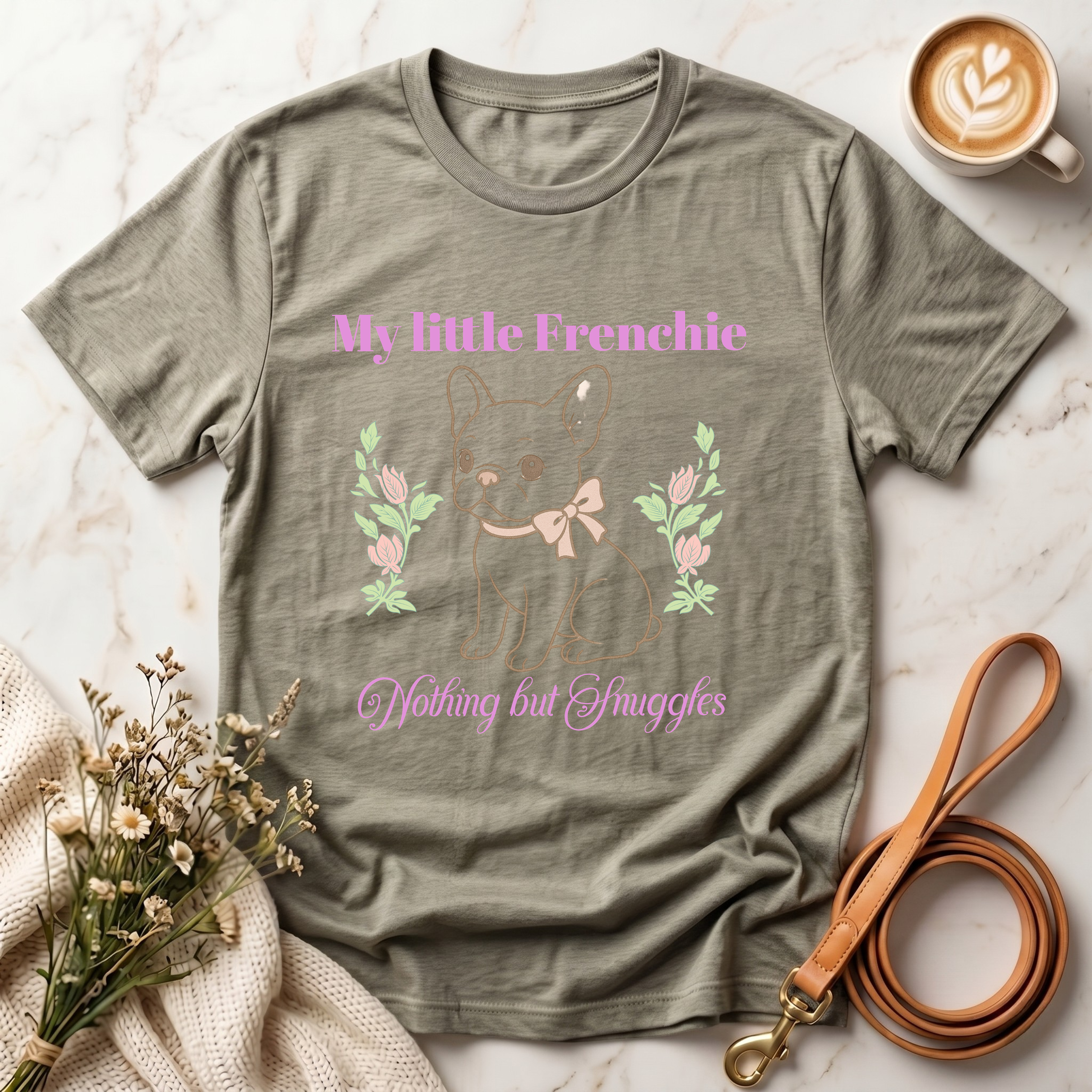 Coquette French Bulldog Tee