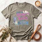 Sweet as Puppy Kisses Tough as Denim Tee