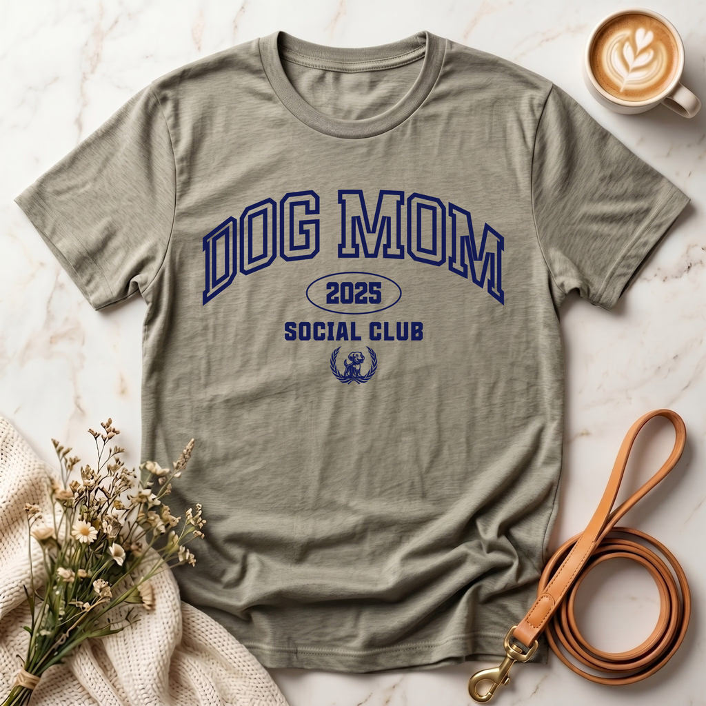 Dog Mom Social Club Tee