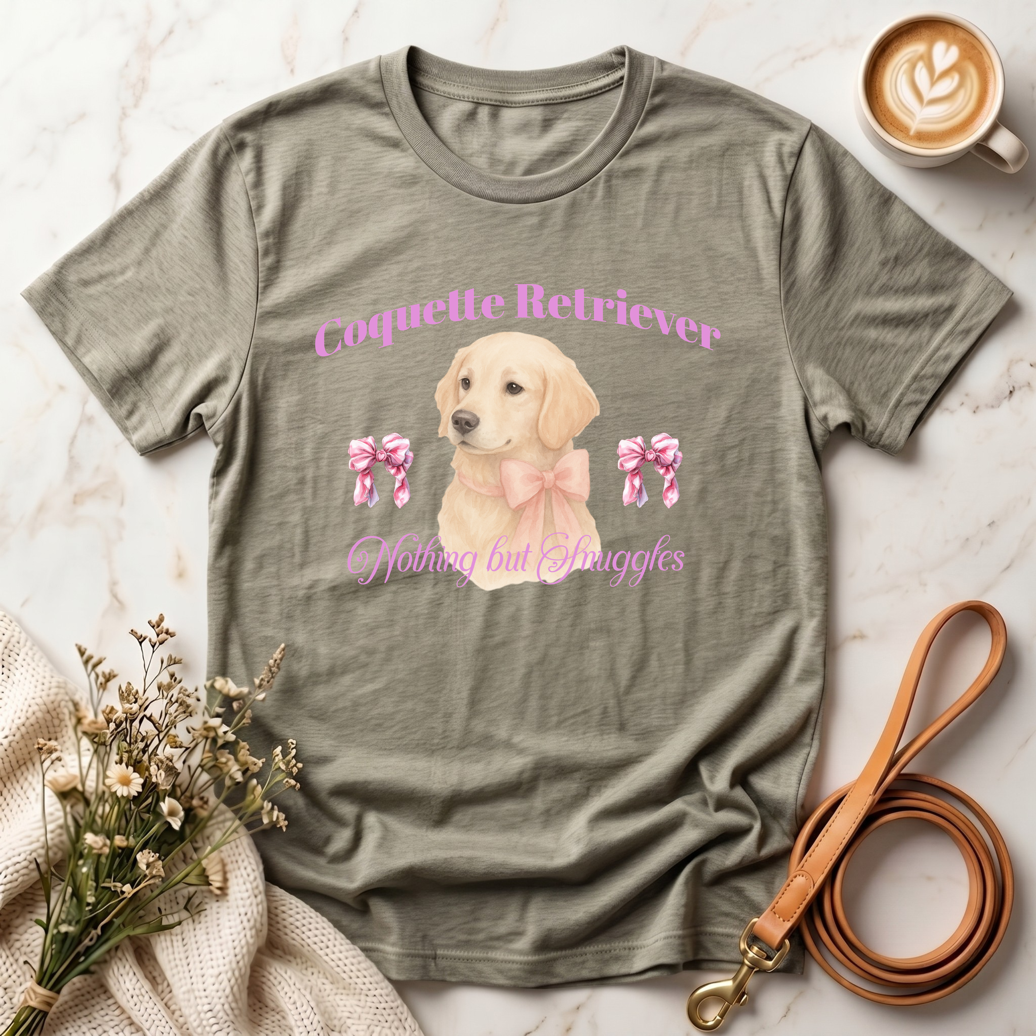 Coquette Retriever Tee