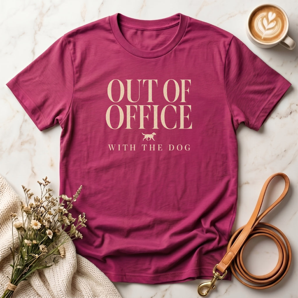 Out of Office With the Dog Tee