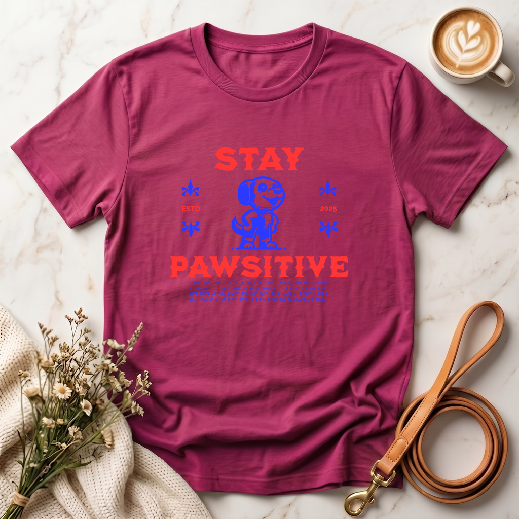 Stay Pawsitive Tee