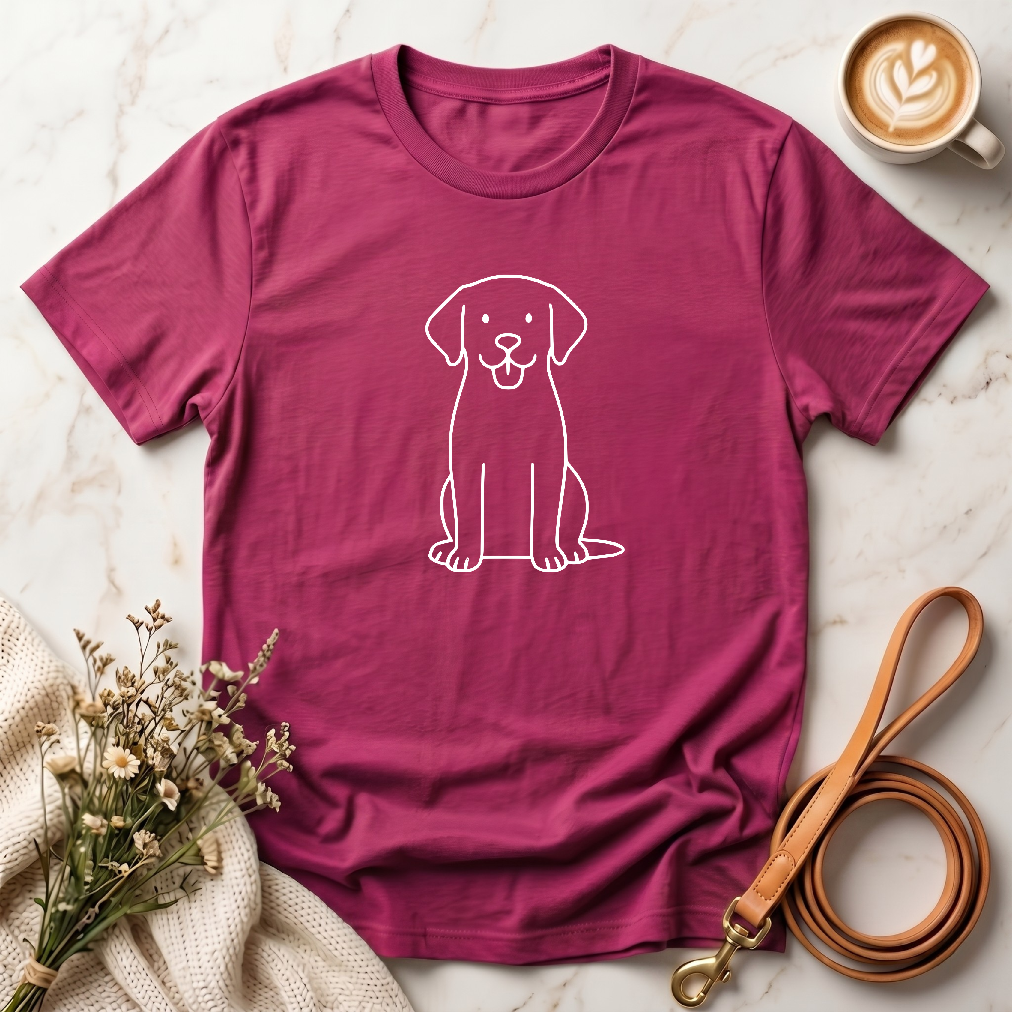 Simple dog tee