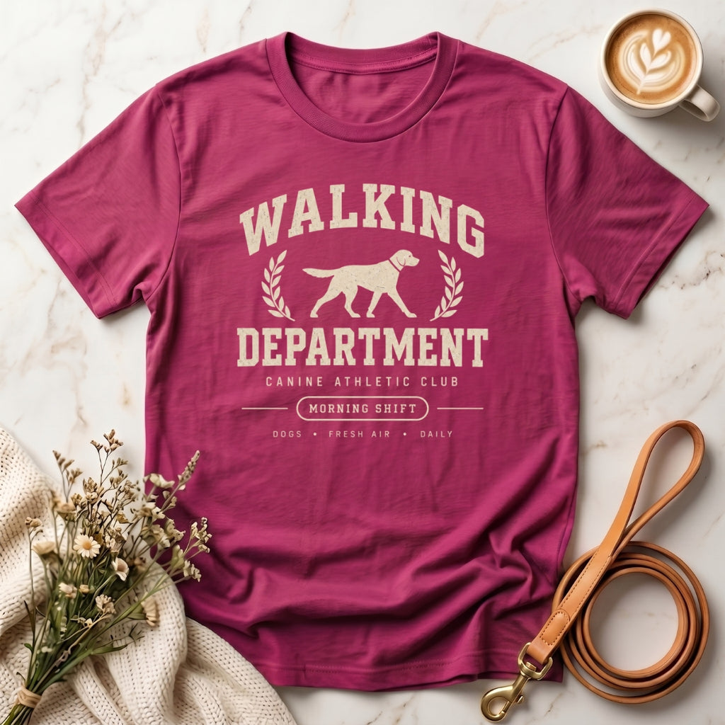 Walking Department Dog Tee