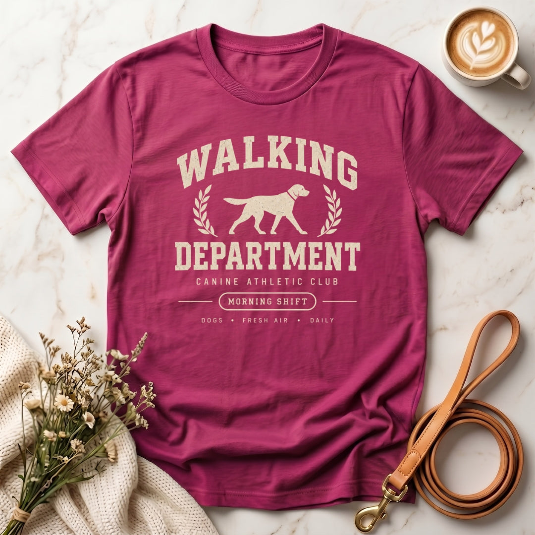Walking Department Dog Tee