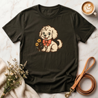Retro Cute Puppy Tee
