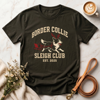 Border Collie Sleigh Club Tee
