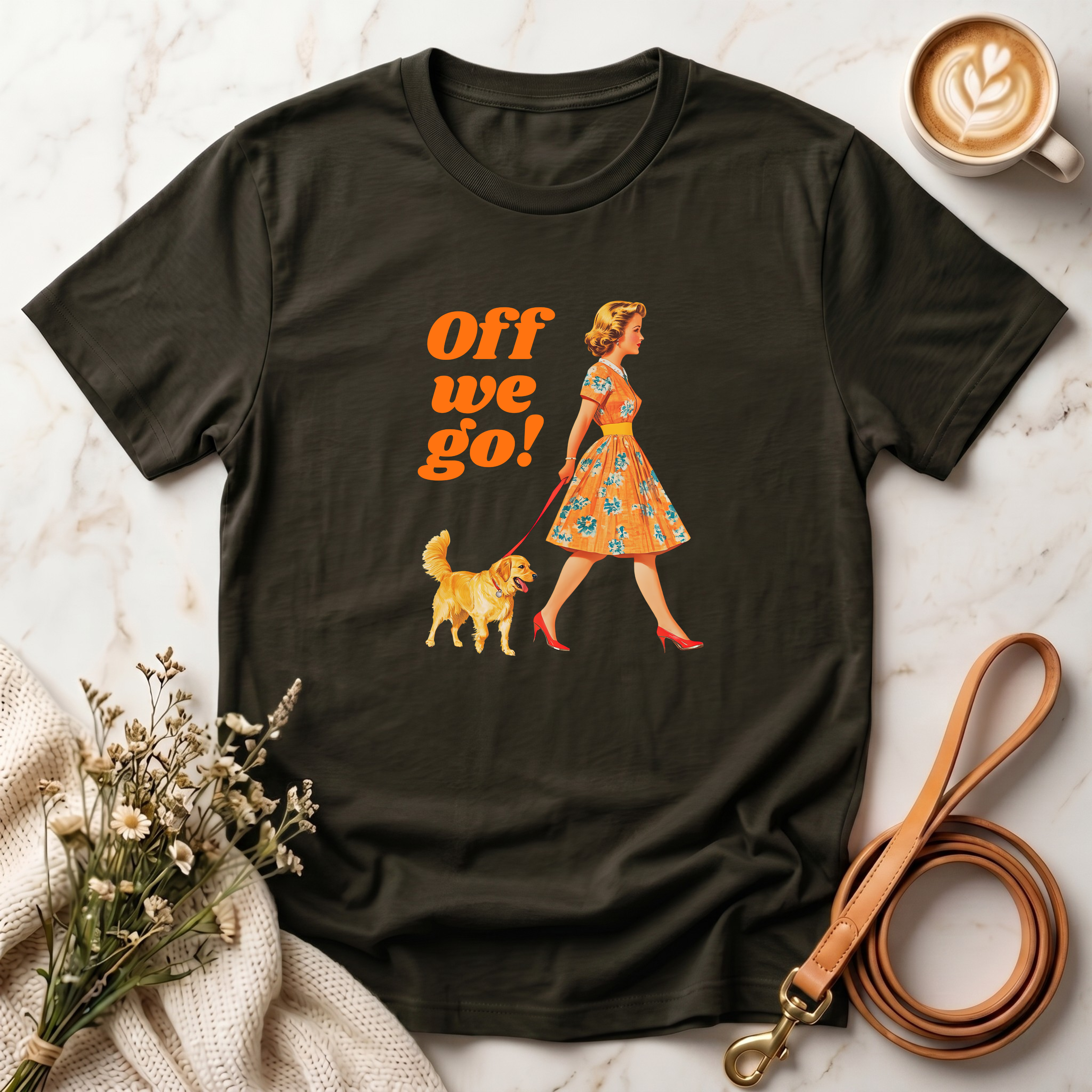 Off we go! Tee