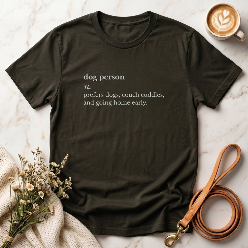 Dog Person Definition Tee