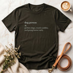 Dog Person Definition Tee