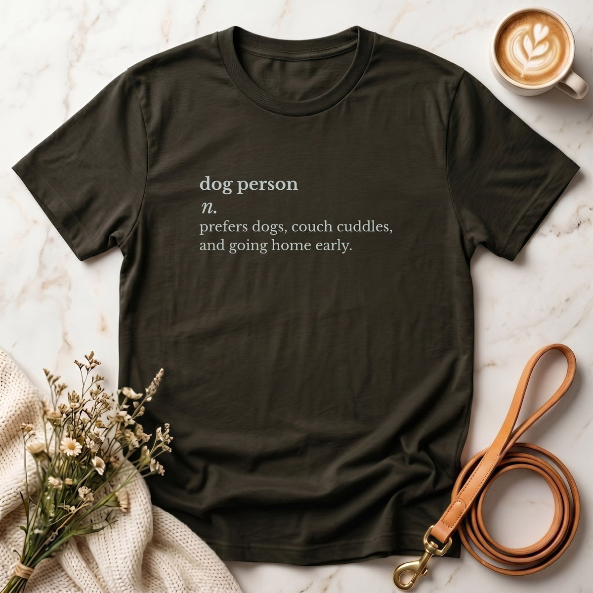 Dog Person Definition Tee
