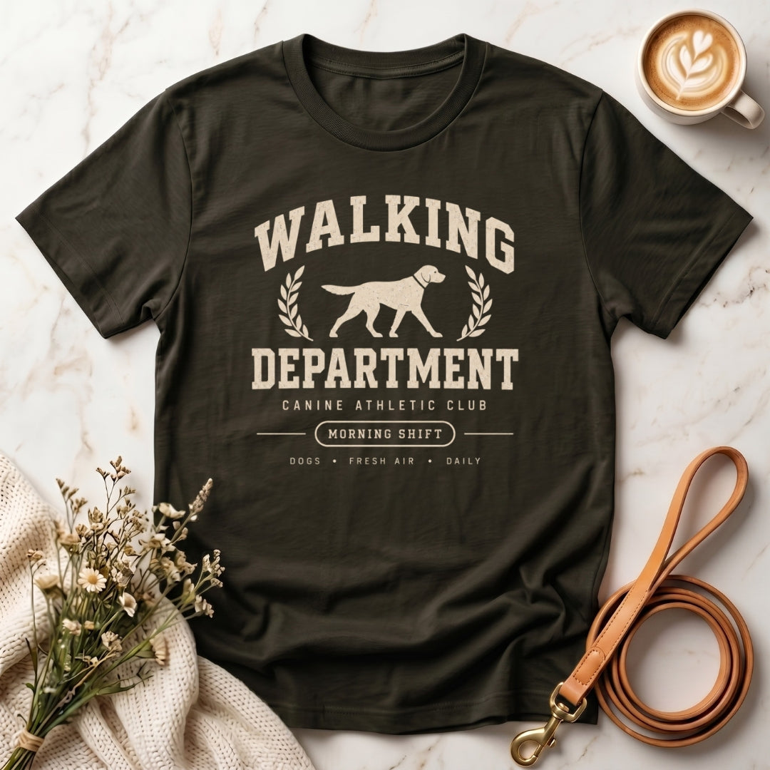 Walking Department Dog Tee