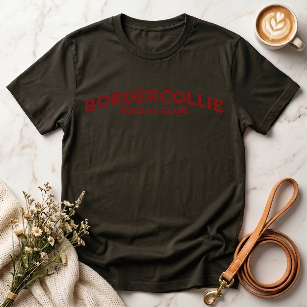 Border Collie Social Club Tee