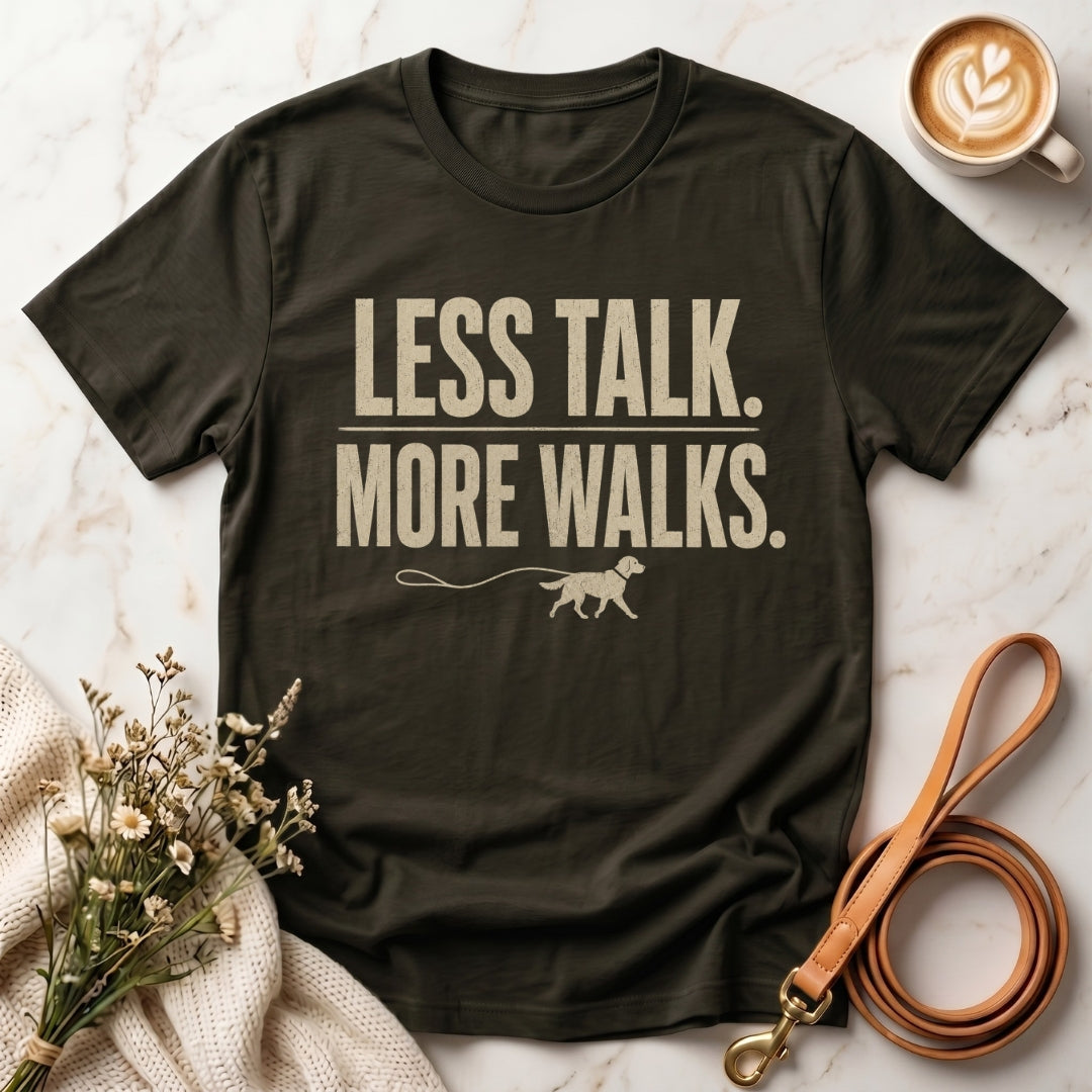Less Talk More Walks Tee