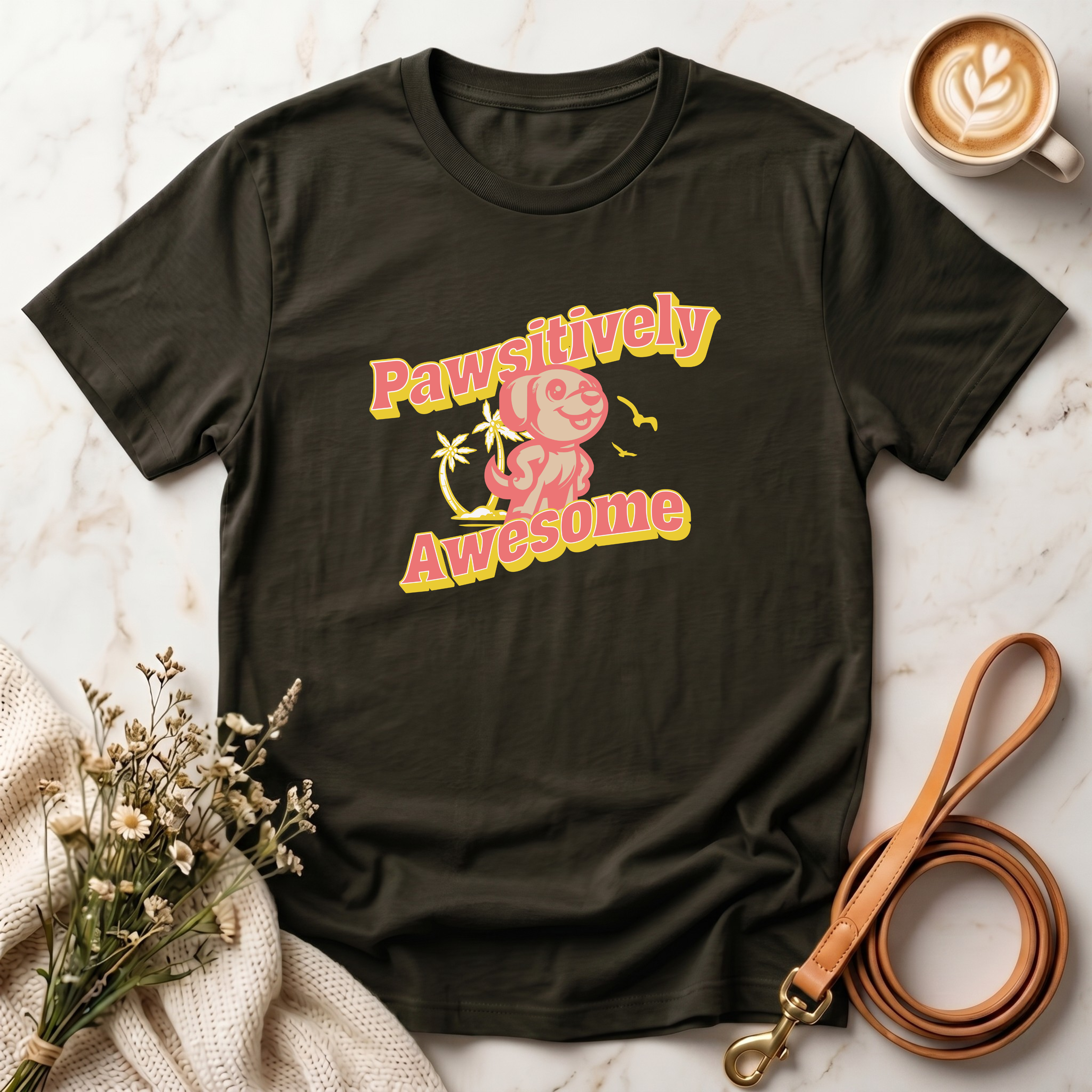 Pawsitively Awesome Tee