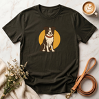 Retro Border collie Tee