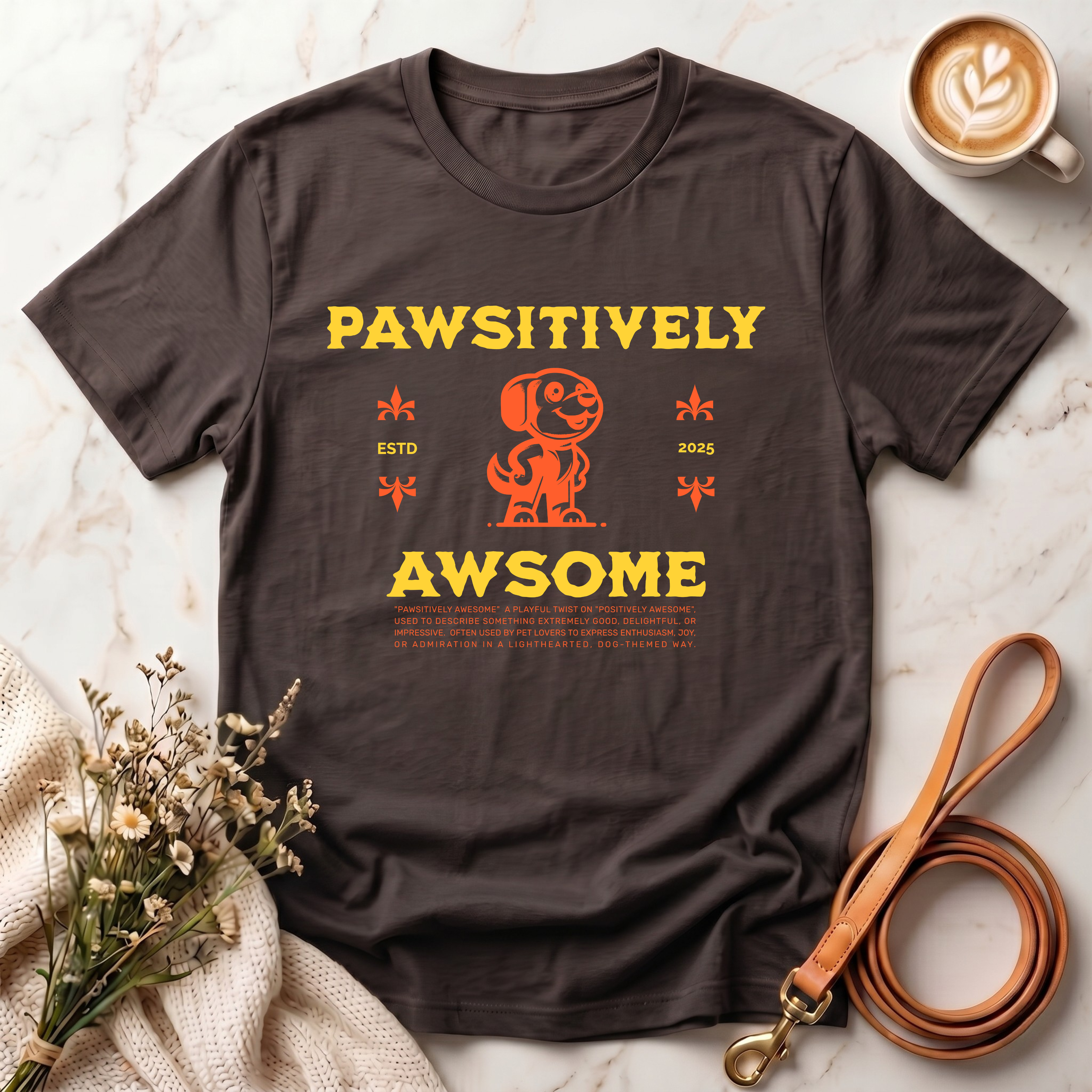 Pawsitively Awesome Tee