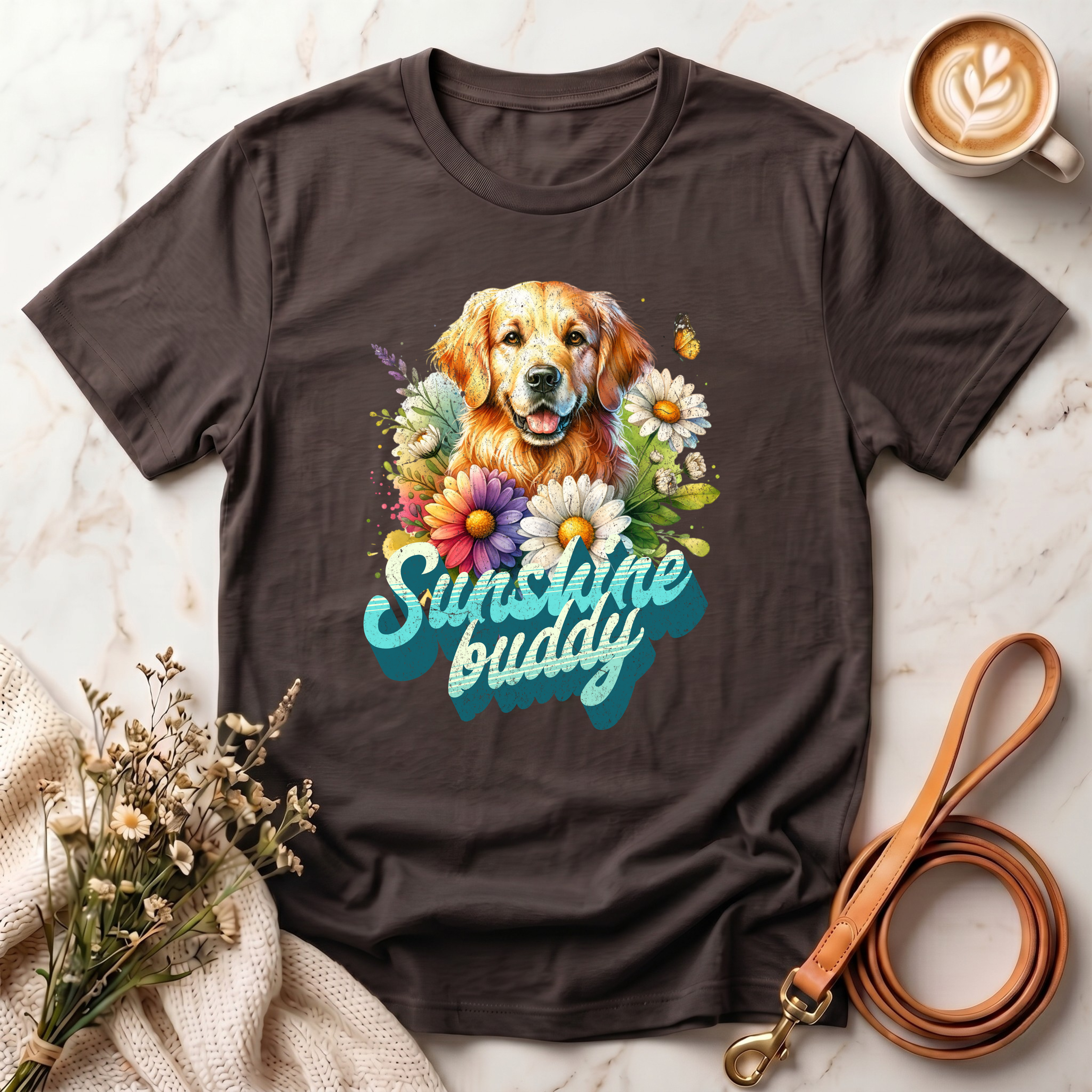 Golden Retriever Sunshine Buddy Tee