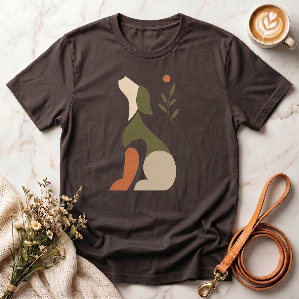 Abstract Dog Tee