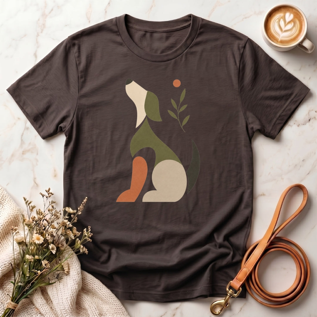 Abstract Dog Tee