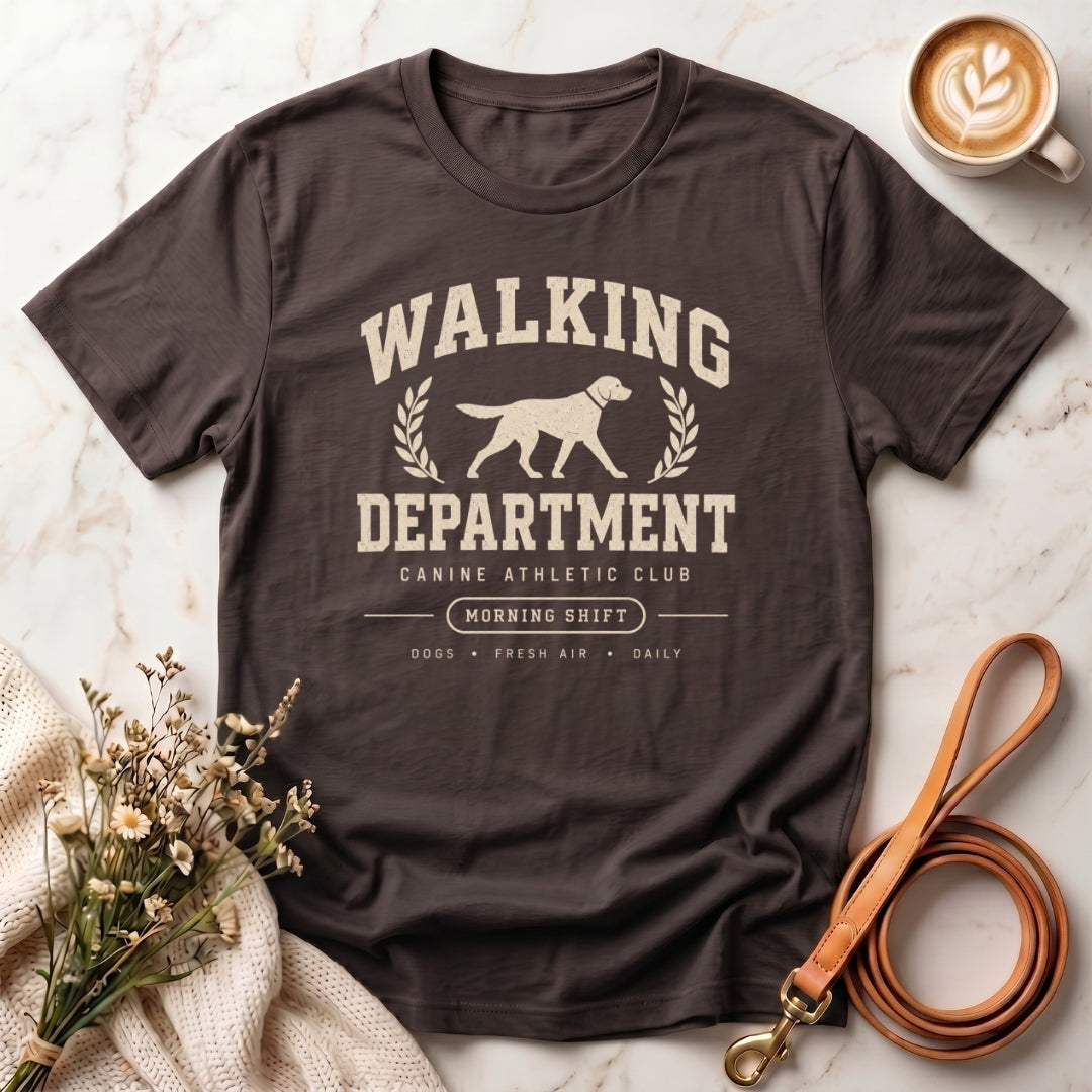 Walking Department Dog Tee