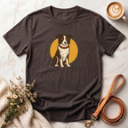 Retro Border collie Tee
