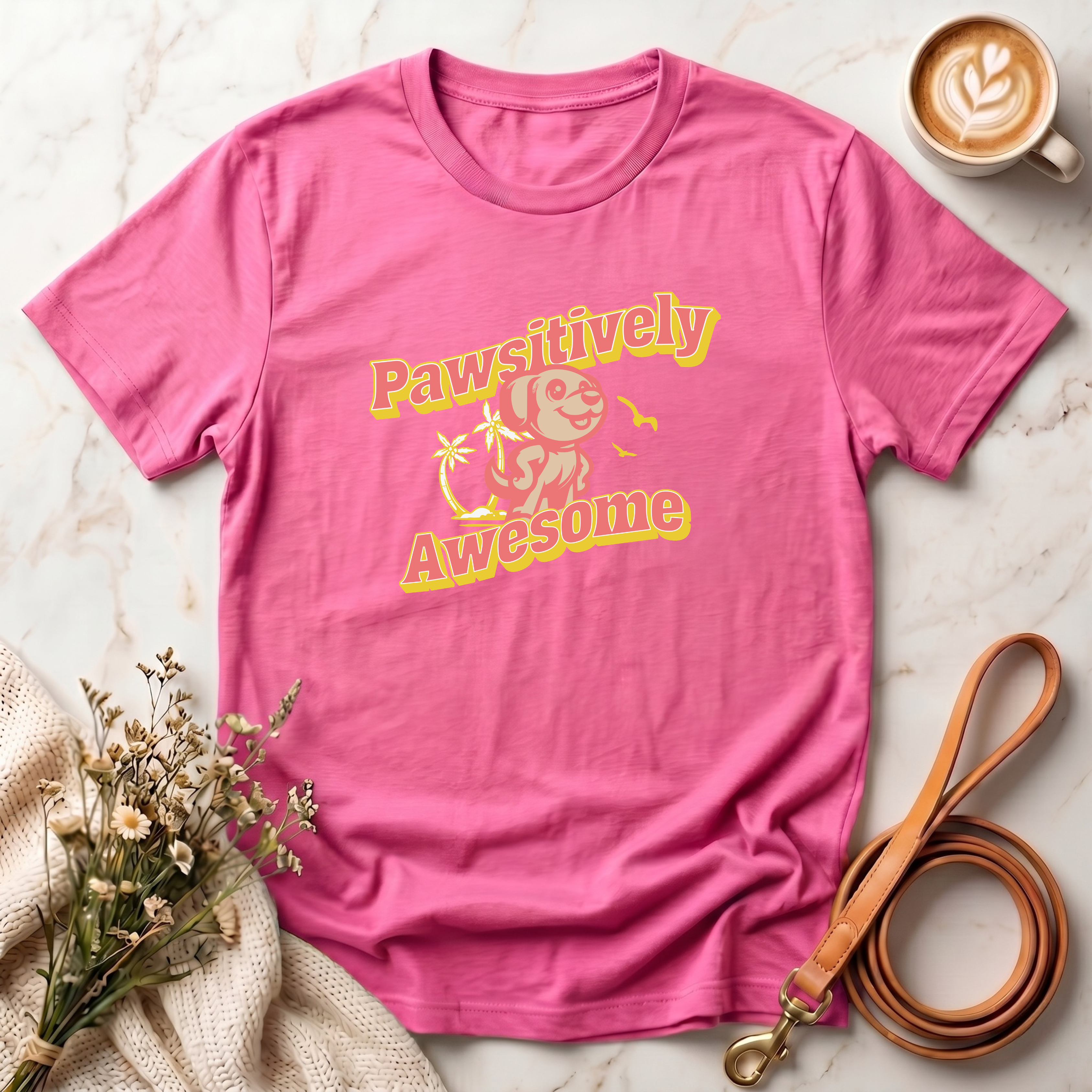 Pawsitively Awesome Tee