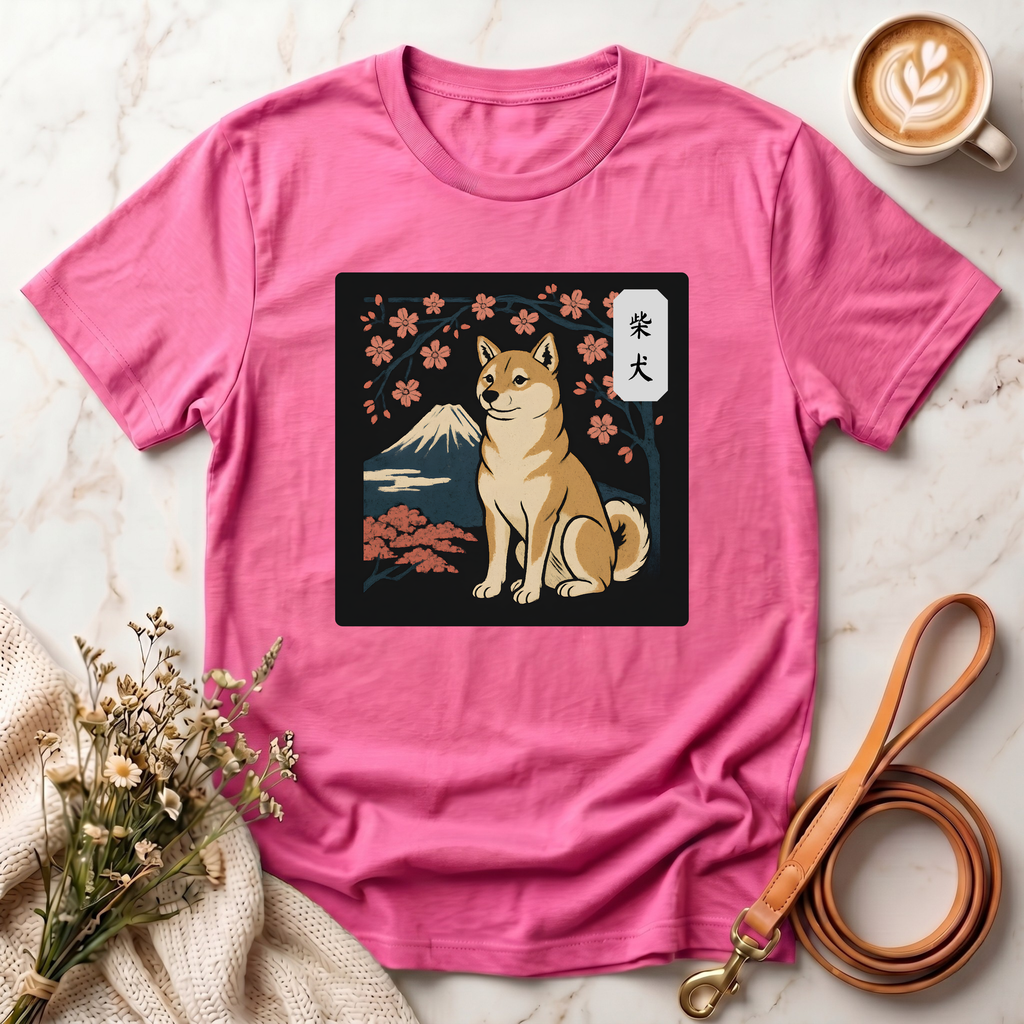 Japanese Shiba Inu Art Tee