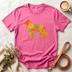 Floral Border Collie Tee