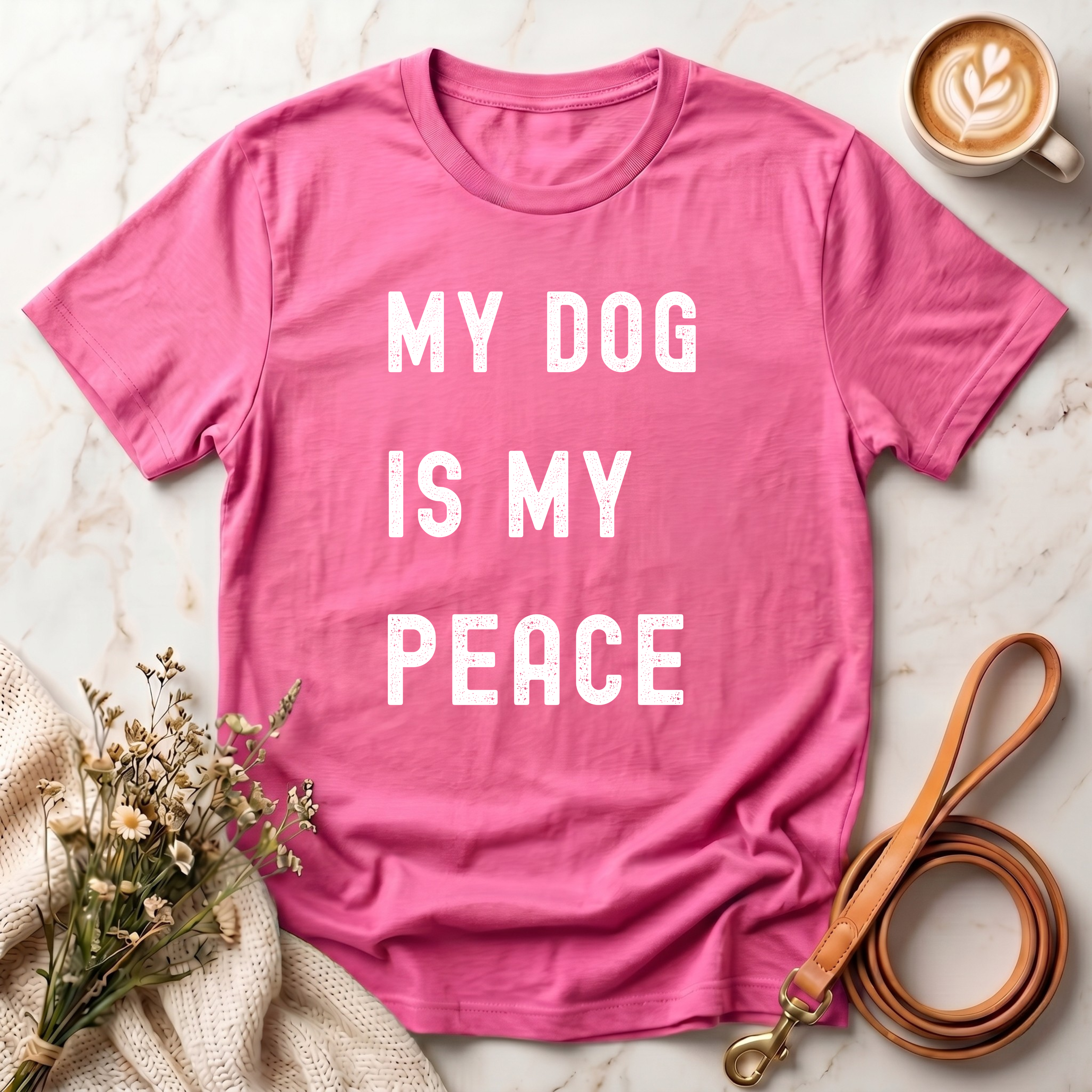 My Dog is My Peace Tee