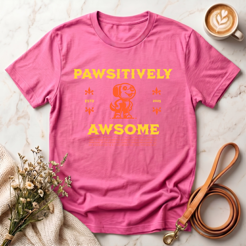 Pawsitively Awesome Tee