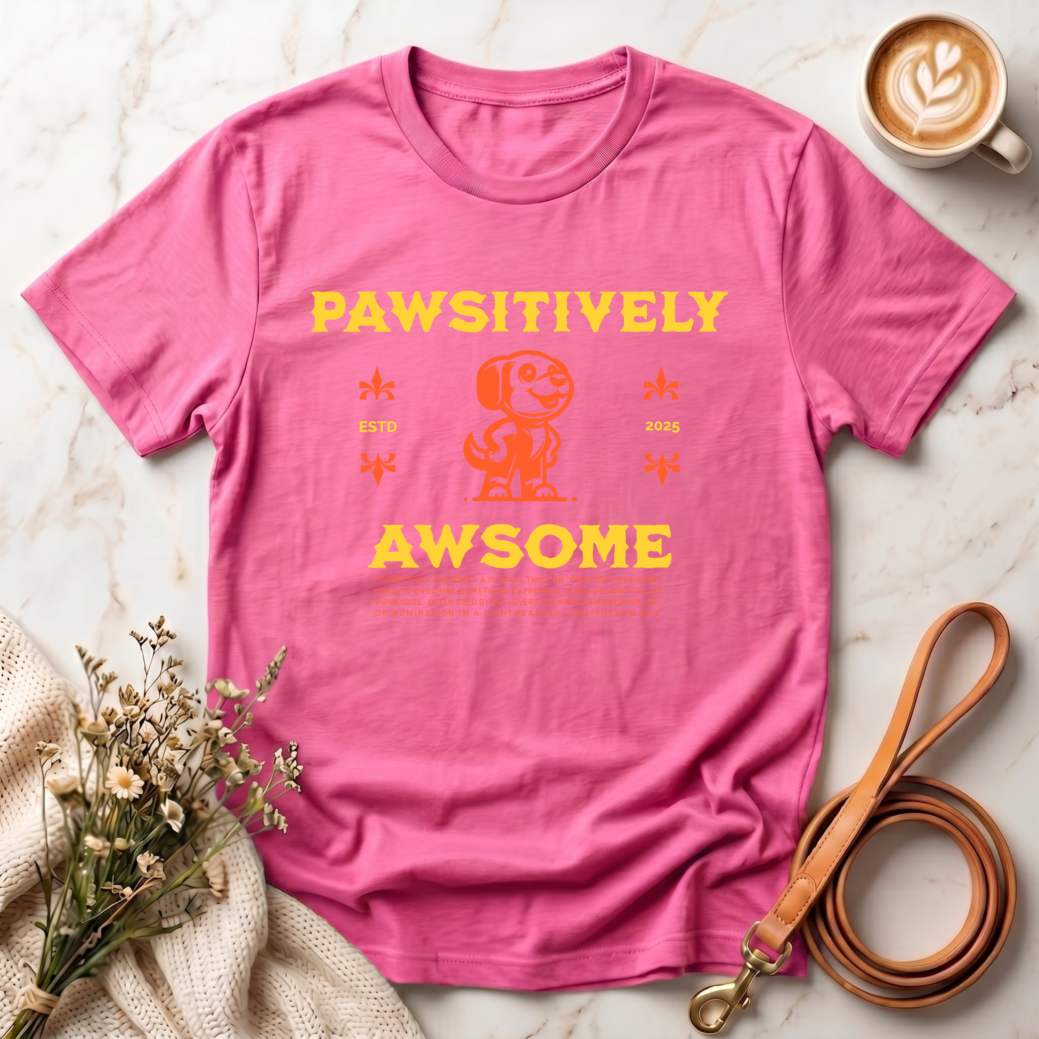 Pawsitively Awesome Tee