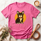 Retro French Bulldog Graphic Tee
