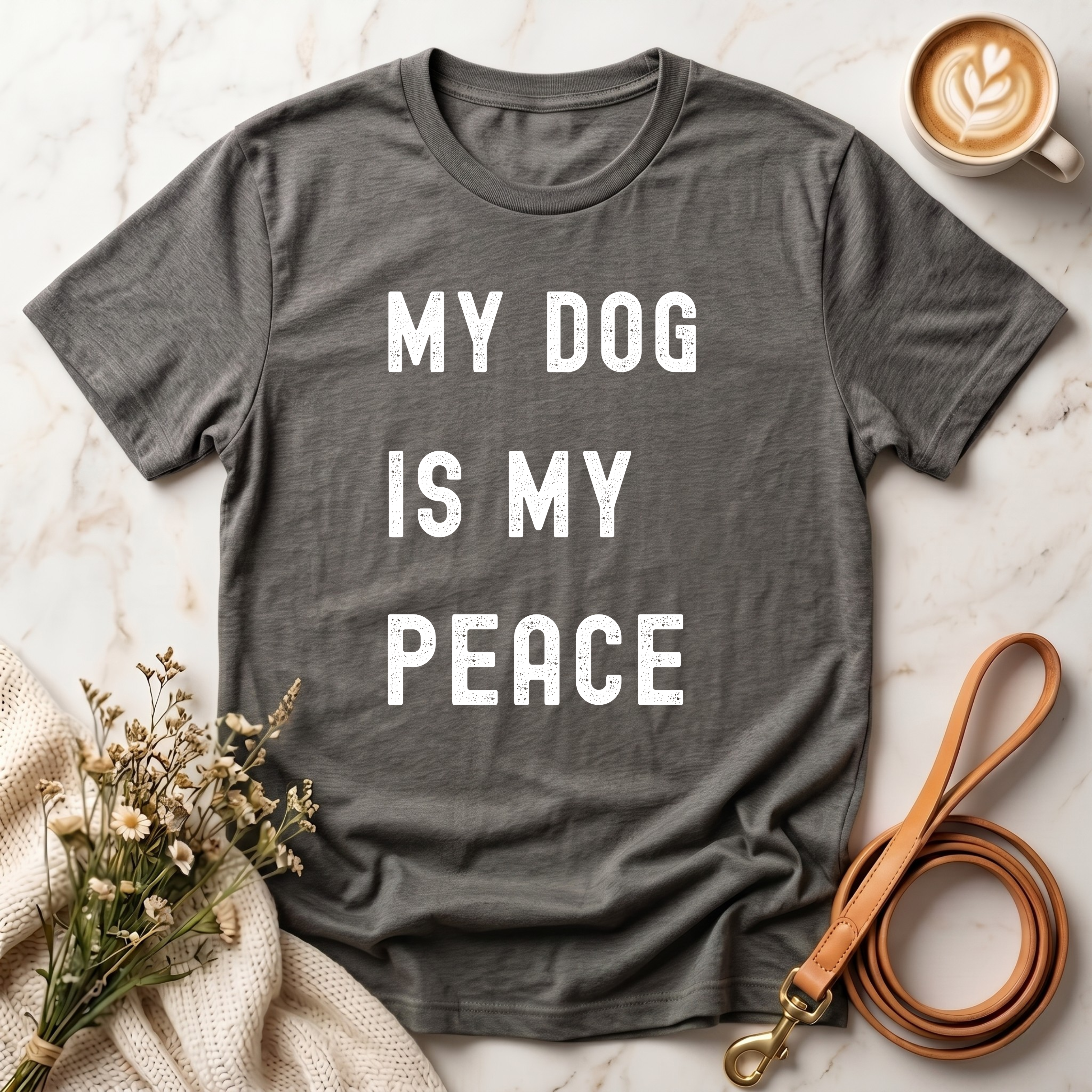 My Dog is My Peace Tee