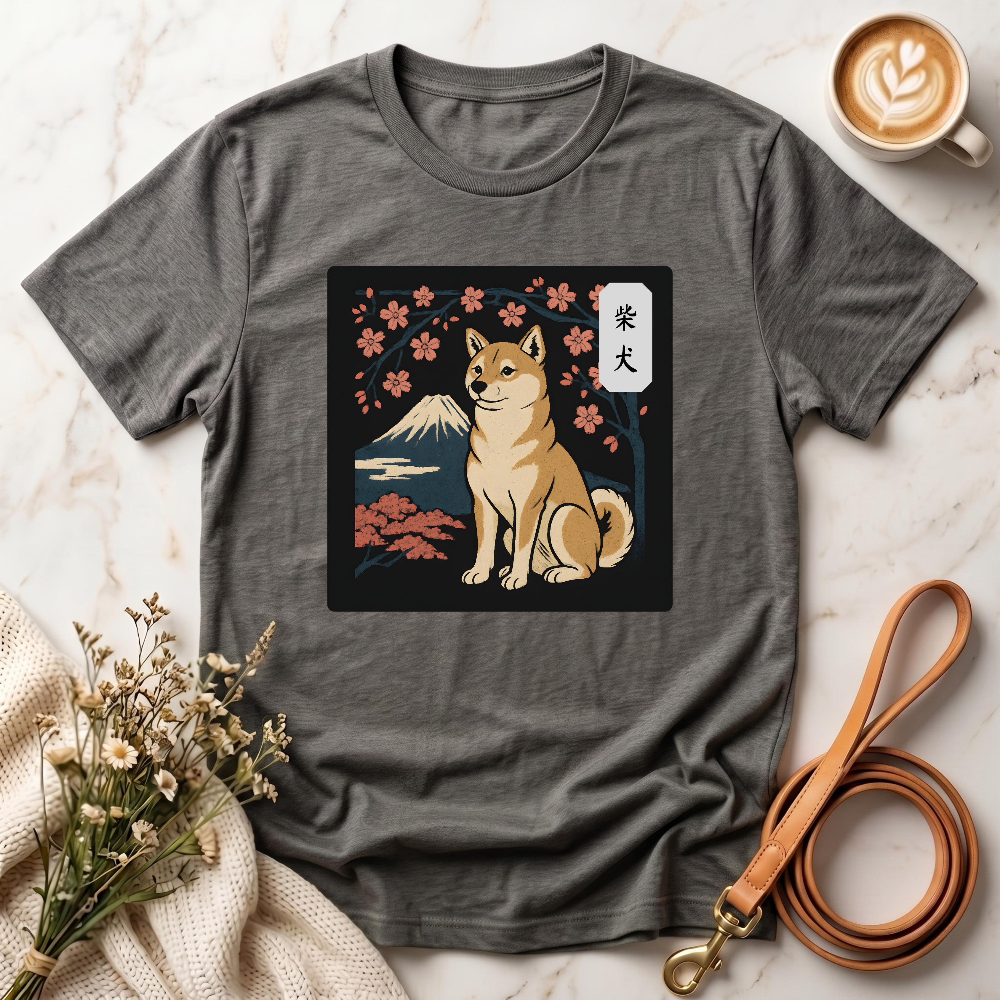 Japanese Shiba Inu Art Tee