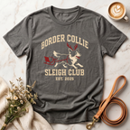 Border Collie Sleigh Club Tee